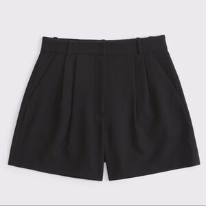 Abercrombie & Fitch Black High Waist Shorts